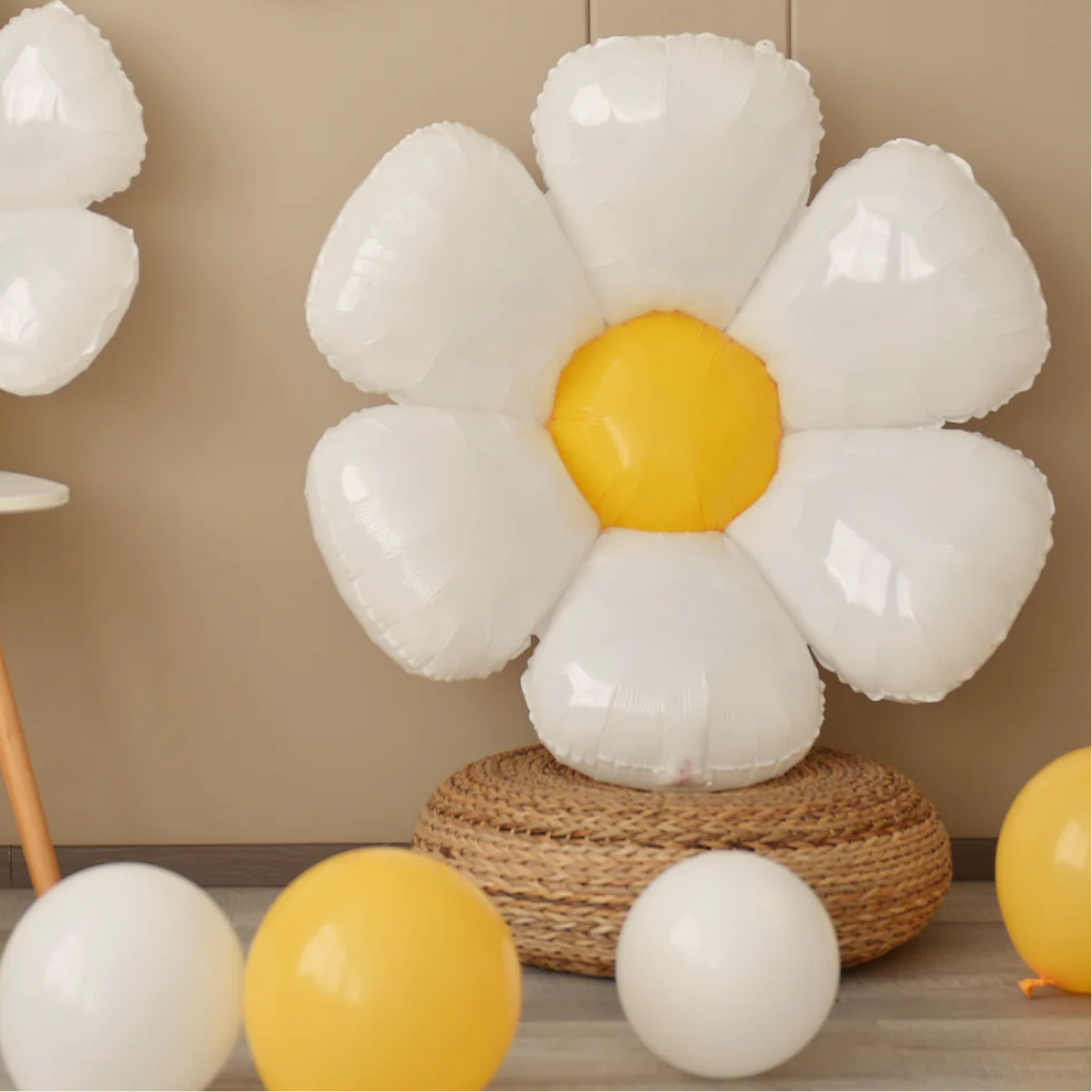 Daisy Flower Foil Balloon