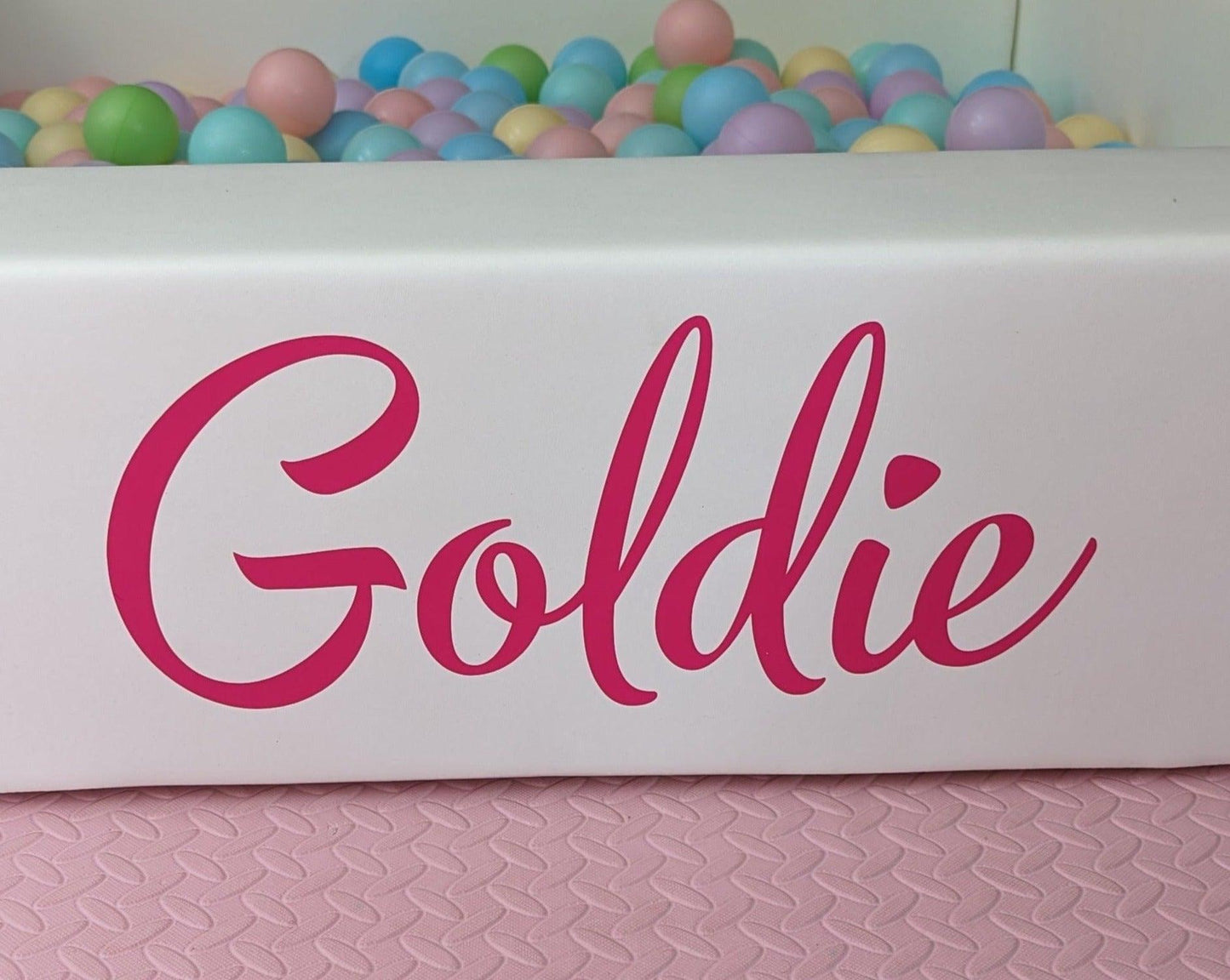 Ball Pit Personalised Decals - La Bambina