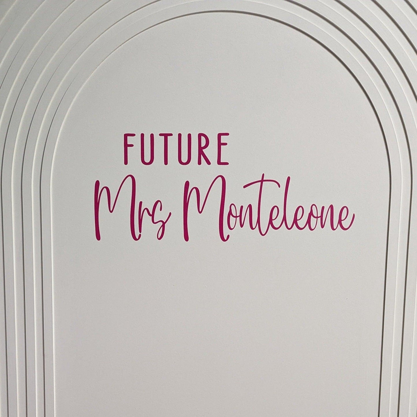 Personalised Decals - La Bambina