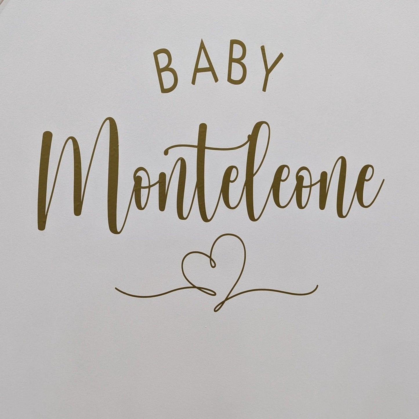Personalised Decals - La Bambina