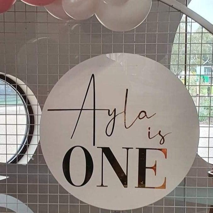 Personalised Decals - La Bambina