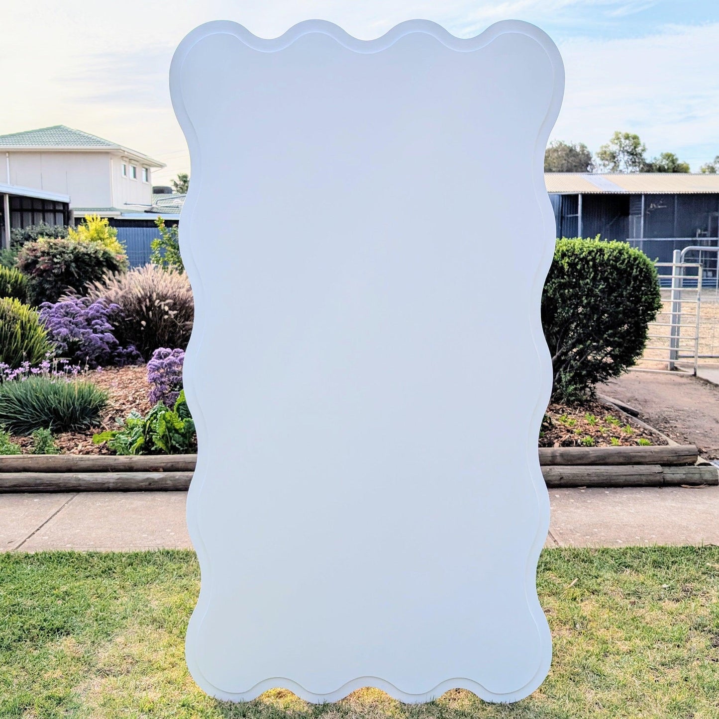 Wavy Backdrop Hire - La Bambina